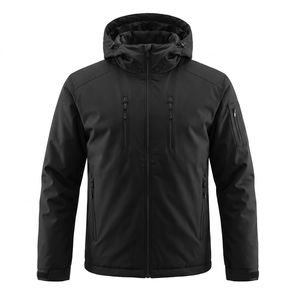 Chromapeak jacket dry, all black
